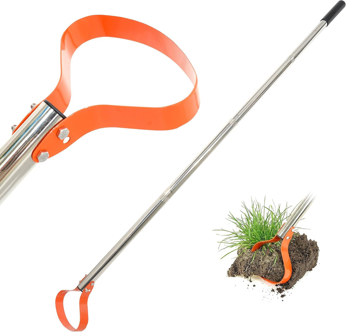 41in Edger Lawn Tool & 63in Stirrup Hoe Bundle