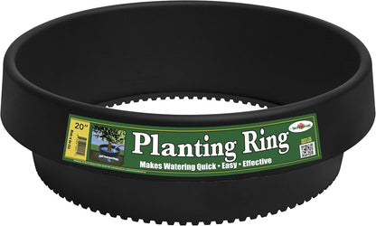 6-Pack 24-inch Tree Planting Rings – Deep Root Watering Basin & Edging.
