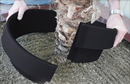 6-Pack 24-inch Tree Planting Rings – Deep Root Watering Basin & Edging.