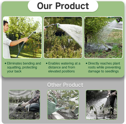Watering Wand Heavy Duty,15-Inch Long Hose Nozzle Sprayer