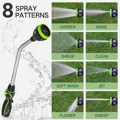 Watering Wand Heavy Duty,15-Inch Long Hose Nozzle Sprayer
