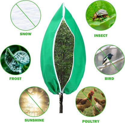 Plant Covers Freeze Protection, 4 Pack 31.5''×47.3'' Tree Covers for Winter