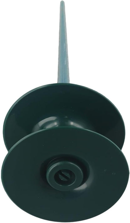 Garden Hose Roller Guide with Smooth Resin Wheel and Zinc Spike for Protecting Plants and Easy Watering Setup, 2pcs(2pcs)