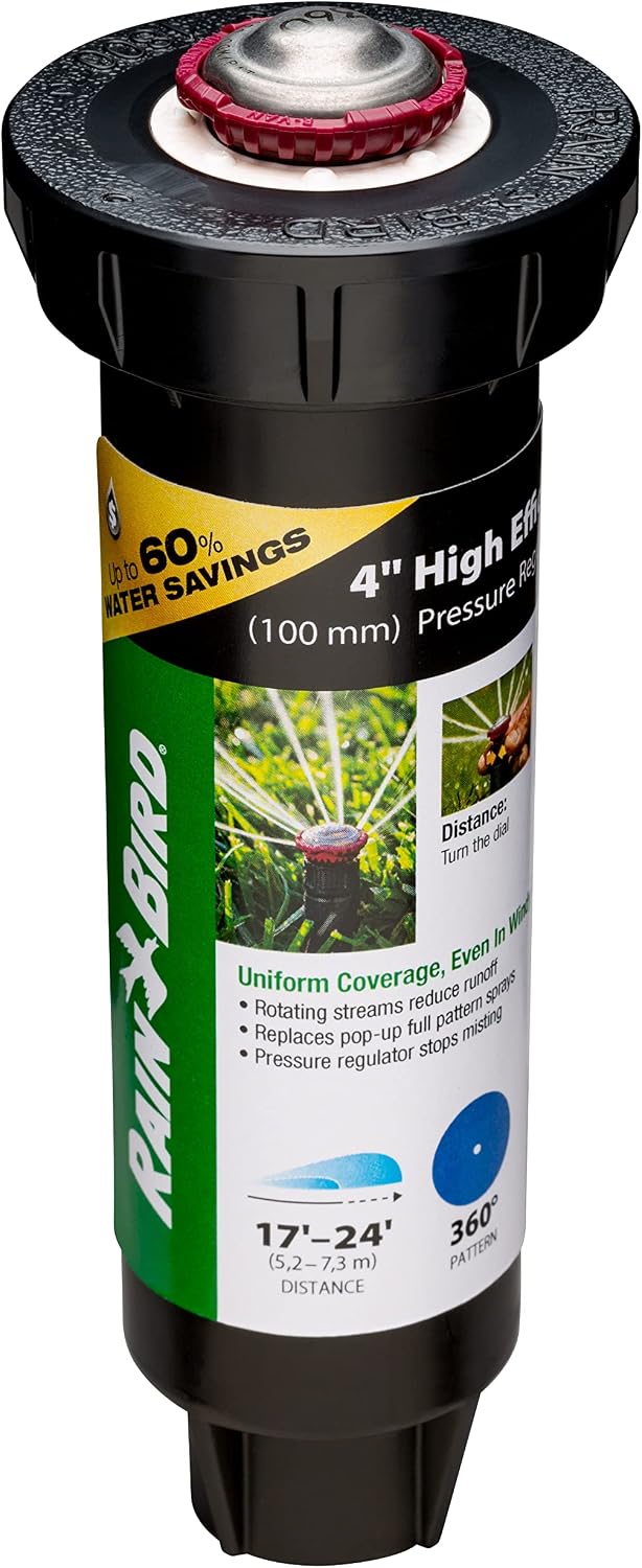 22SAFPROPR HE Pro Rotary Sprinkler, Full Circle, 17-24 Feet, 4"