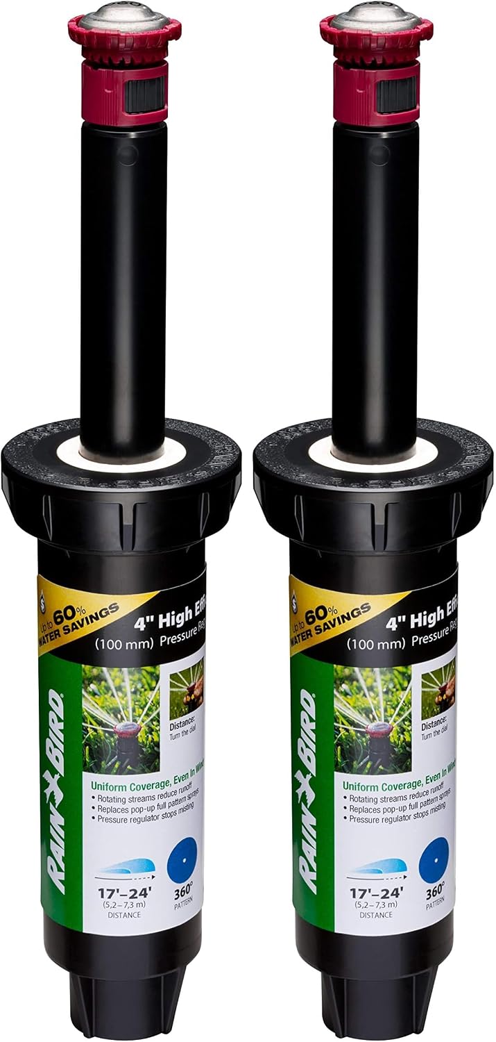 22SAFPROPR HE Pro Rotary Sprinkler, Full Circle, 17-24 Feet, 4"