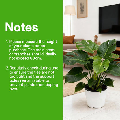 Bendable Moss Pole for Plants 47 Inch, Monstera Plant Support Stake with 7mm Aluminum Core, Coconut Coir Climbing Pole for Monstera Pothos Philodendron, Complete Kit with Ties & Rope