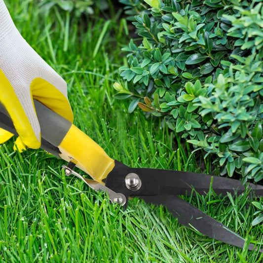 Sharp Grass Shears, Grass Clippers Handheld, Manual Grass Cutter Edging Shears for Lawn Garden