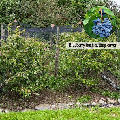 Junflying Bird Netting for Garden, 7.5X100 FT, 1/2“ Mesh