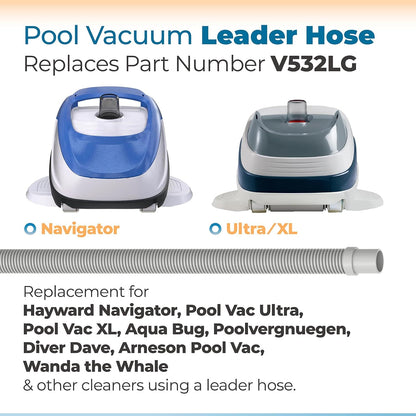 V532LG Pool Vacuum Leader Hose Fits for Hayward Pool Cleaner