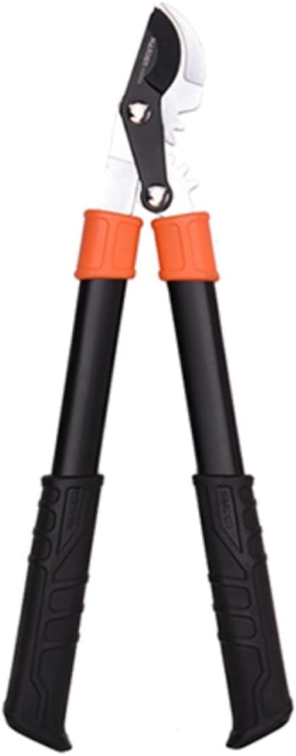 19" Gear Drive Gardening Loppers - Heavy Duty Lopper Pruner with Gear Drive for Extra Leverage - High Carbon Steel Teflon Coated Blade - Ergo Grip Rubber Handle