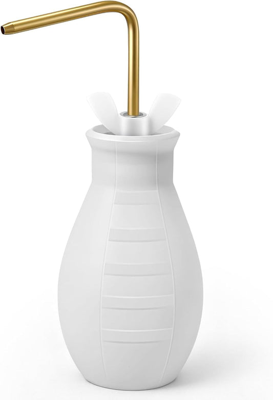 Squeeze Bottle for Hanging Plants, 19" Long Spout Plant Watering Bottle, Easy Squeeze Indoor/Outdoor Watering Can Alternative, Precise Sprinkling for Hanging Baskets, Houseplants(8 oz)