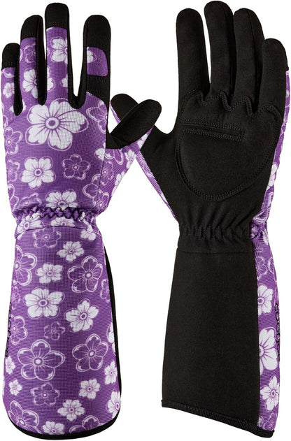 Thorn Proof Rose Pruning Garden Gloves for Men, Long Sleeve Large