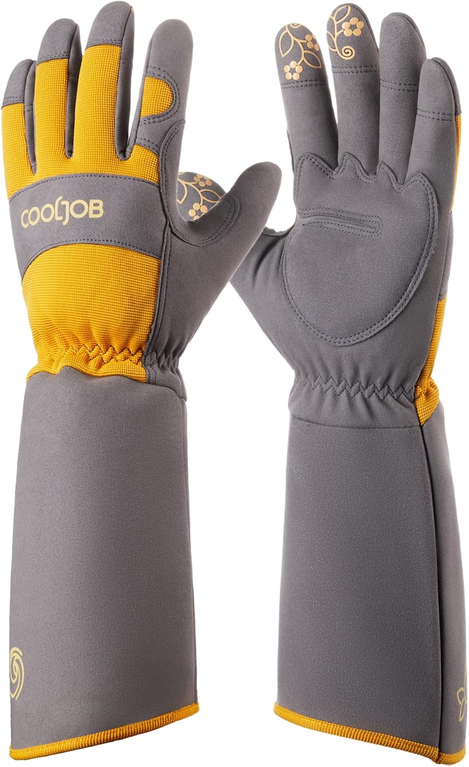 Thorn Proof Rose Pruning Garden Gloves for Men, Long Sleeve Large