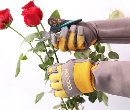 Thorn Proof Rose Pruning Garden Gloves for Men, Long Sleeve Large