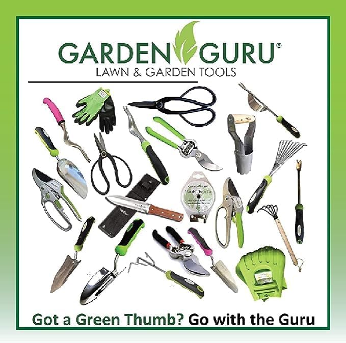 Extra Long Stainless Steel Pruner Pruning Shears Clippers Snips – Sharp Bonsai Cutter Plant Trimming Scissors – Straight Blade Garden Scissors Tool – Great for Roses Flowers Herbs Fruits
