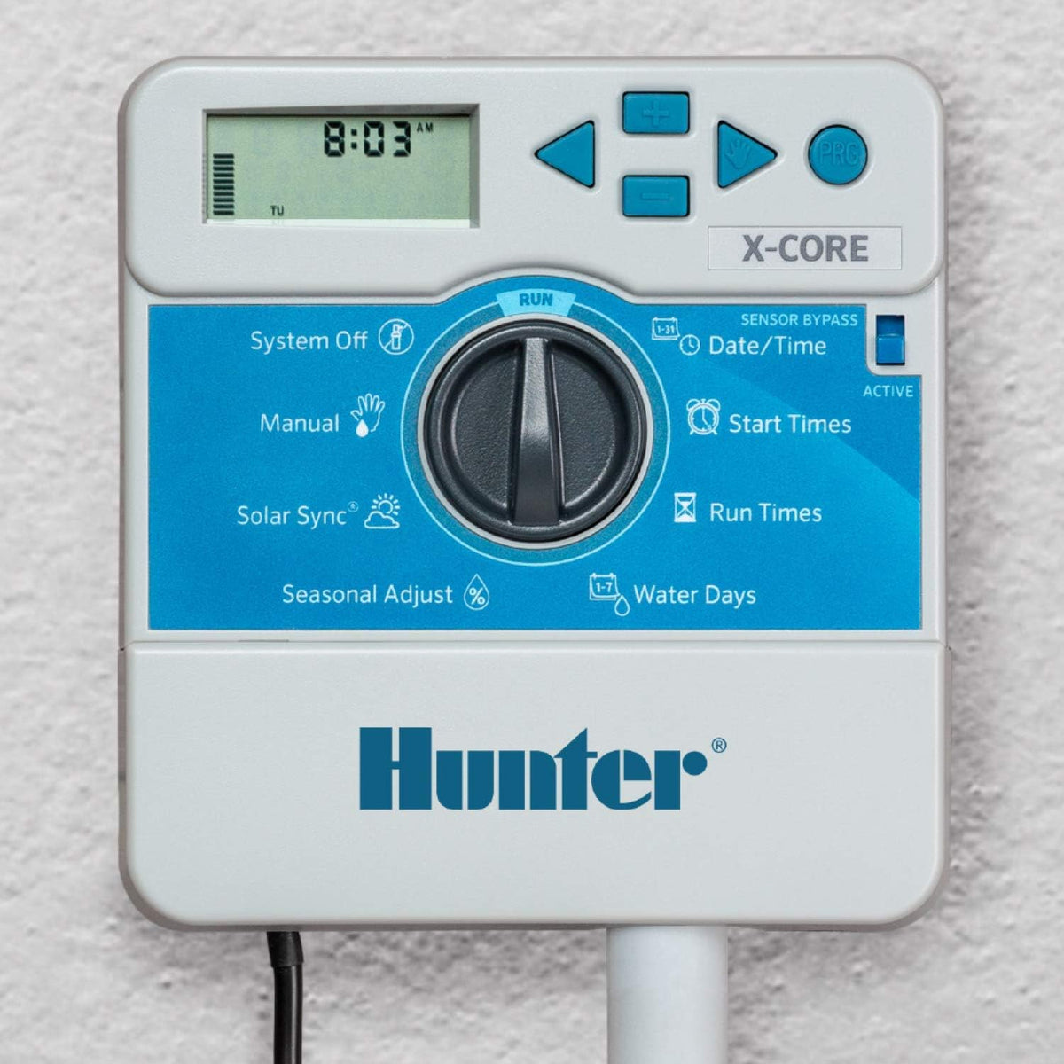 Hunter X-Core XC800i Indoor Sprinkler Timer, 8 Zone Irrigation Controller
