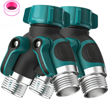 NATVIC 2 Way Hose Splitter, Heavy Duty 3/4 Inch Y Connector
