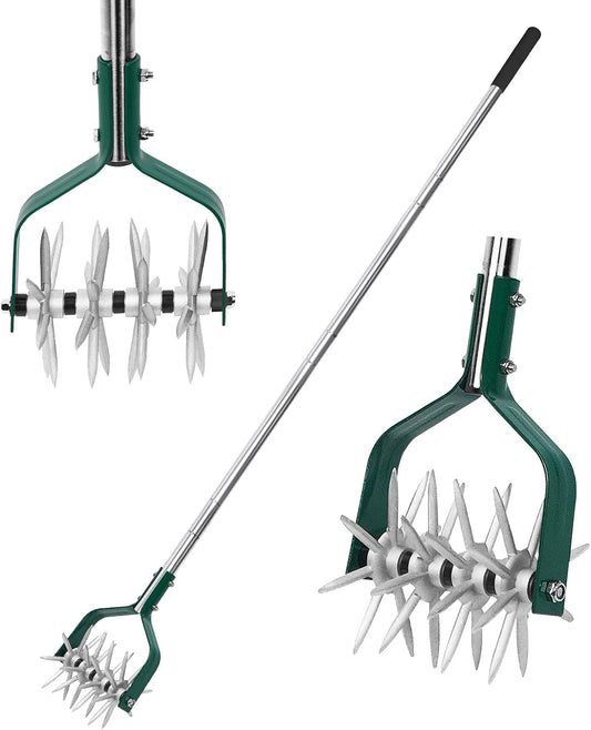 Rotary Cultivator Garden Tool with Durable Aluminum Gears
