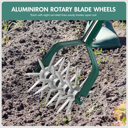Rotary Cultivator Garden Tool with Durable Aluminum Gears