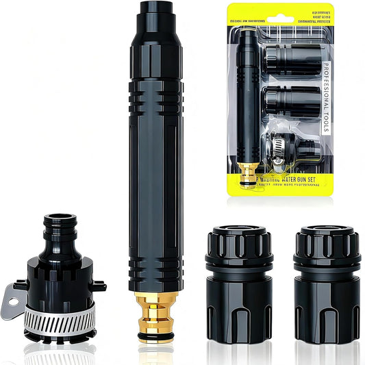 Car Washing Water Gun Set,Washing Water Gun Set,High Pressure Hose Nozzle,Multi Function Lawn & Garden Watering Sprayer,Heavy Duty Garden Hose Nozzle,Spray Nozzles for Cleaning Yard Pets Car