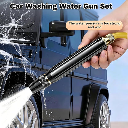 Car Washing Water Gun Set,Washing Water Gun Set,High Pressure Hose Nozzle,Multi Function Lawn & Garden Watering Sprayer,Heavy Duty Garden Hose Nozzle,Spray Nozzles for Cleaning Yard Pets Car