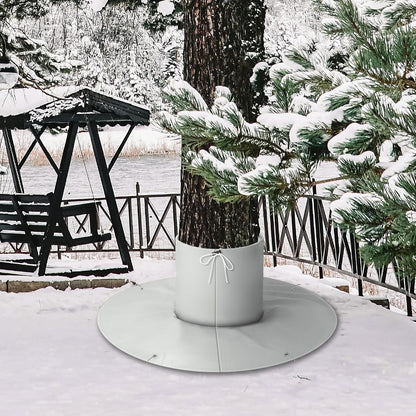 2Pcs Palm Tree Root Protectors, 3-Layer Winter Tree Root Frost Covers