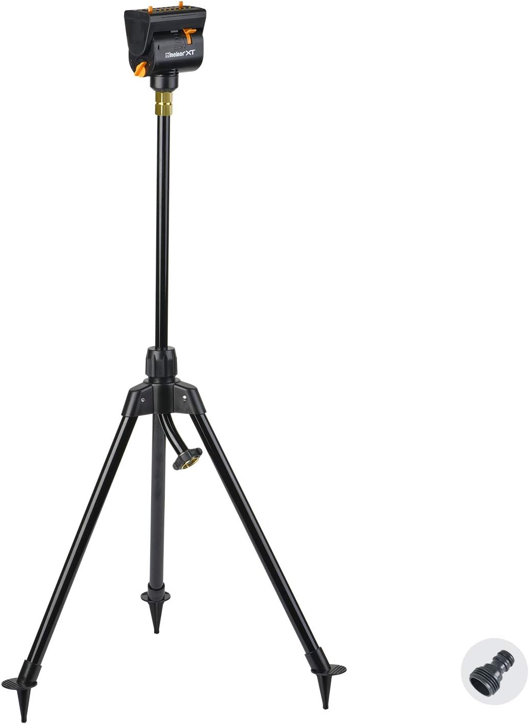 MiniMax Turbo Sprinkler, 4000 Sq Ft: 360°, Flow, Width, Range Adjust