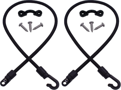 2 Pcs Rod Tamer Strap Holder Deck Mount Connector Gunwale Mount Rod Strap Rod Hold Down Strap
