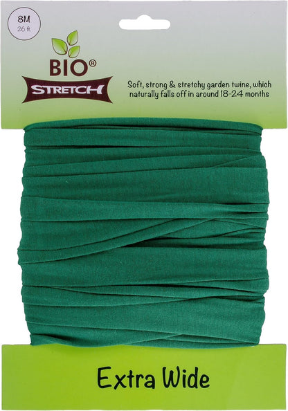 Soft Garden Twine & Plant Ties for Outdoor Plants, 1 Ball Green
