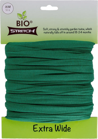 Soft Garden Twine & Plant Ties for Outdoor Plants, 1 Ball Green