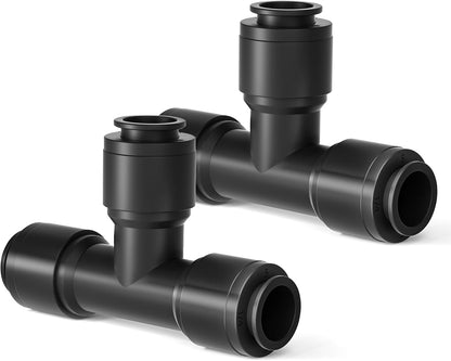 30 Pack 1/4 Inch Drip Irrigation Stakes, Plastic 1/4 Drip Irrigation Tubing Stakes for Secure Tubing Fixation, Garden Hose Support Stakes for Vegetable Flower Beds Lawn Supplies