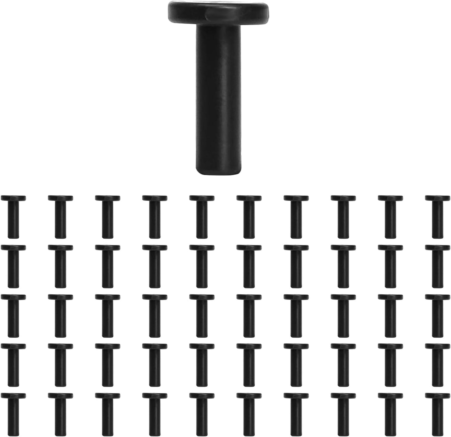 30 Pack 1/4 Inch Drip Irrigation Stakes, Plastic 1/4 Drip Irrigation Tubing Stakes for Secure Tubing Fixation, Garden Hose Support Stakes for Vegetable Flower Beds Lawn Supplies