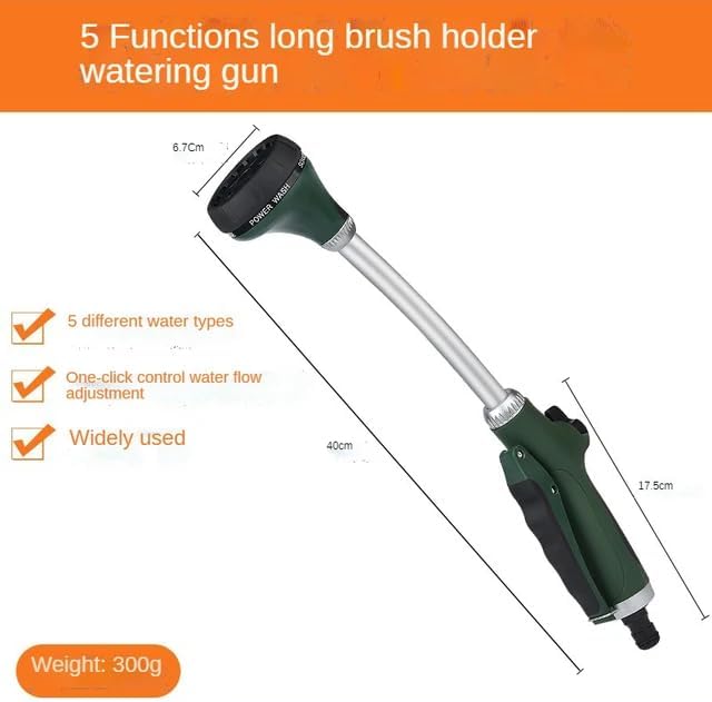 Watering Wand, Garden wand 16 Inches Sprayer Wand perfect for Lawn and Garden Use.