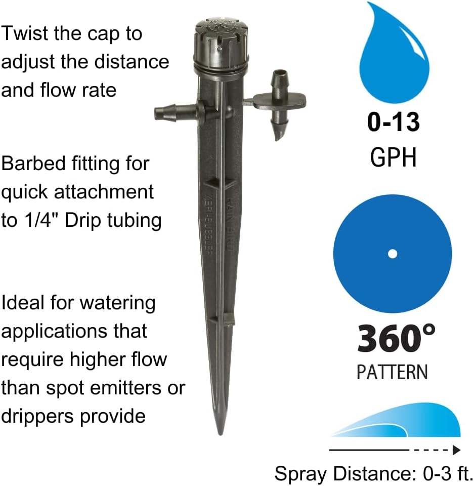 MBF4PKS Drip Micro-Bubbler, Full Circle, 4-Pack