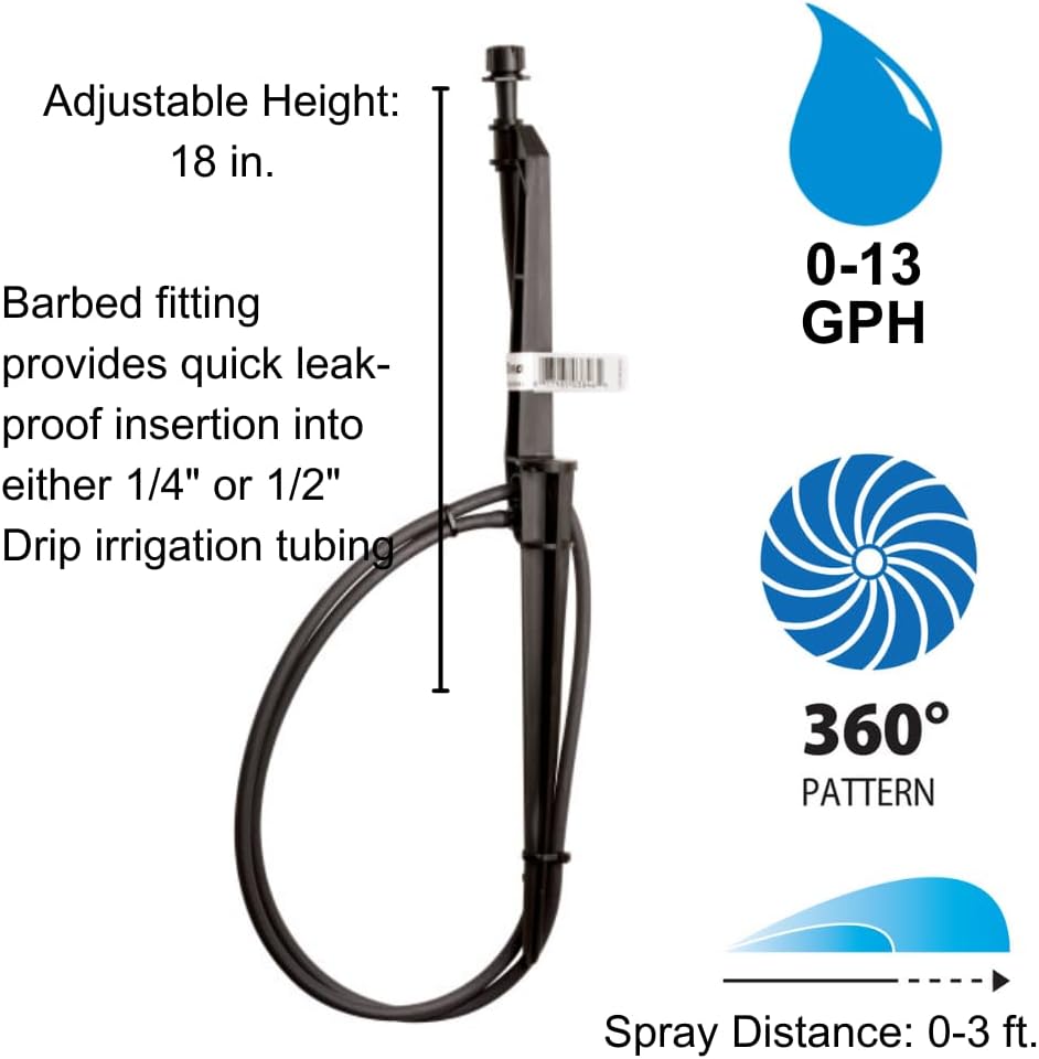 MBF4PKS Drip Micro-Bubbler, Full Circle, 4-Pack