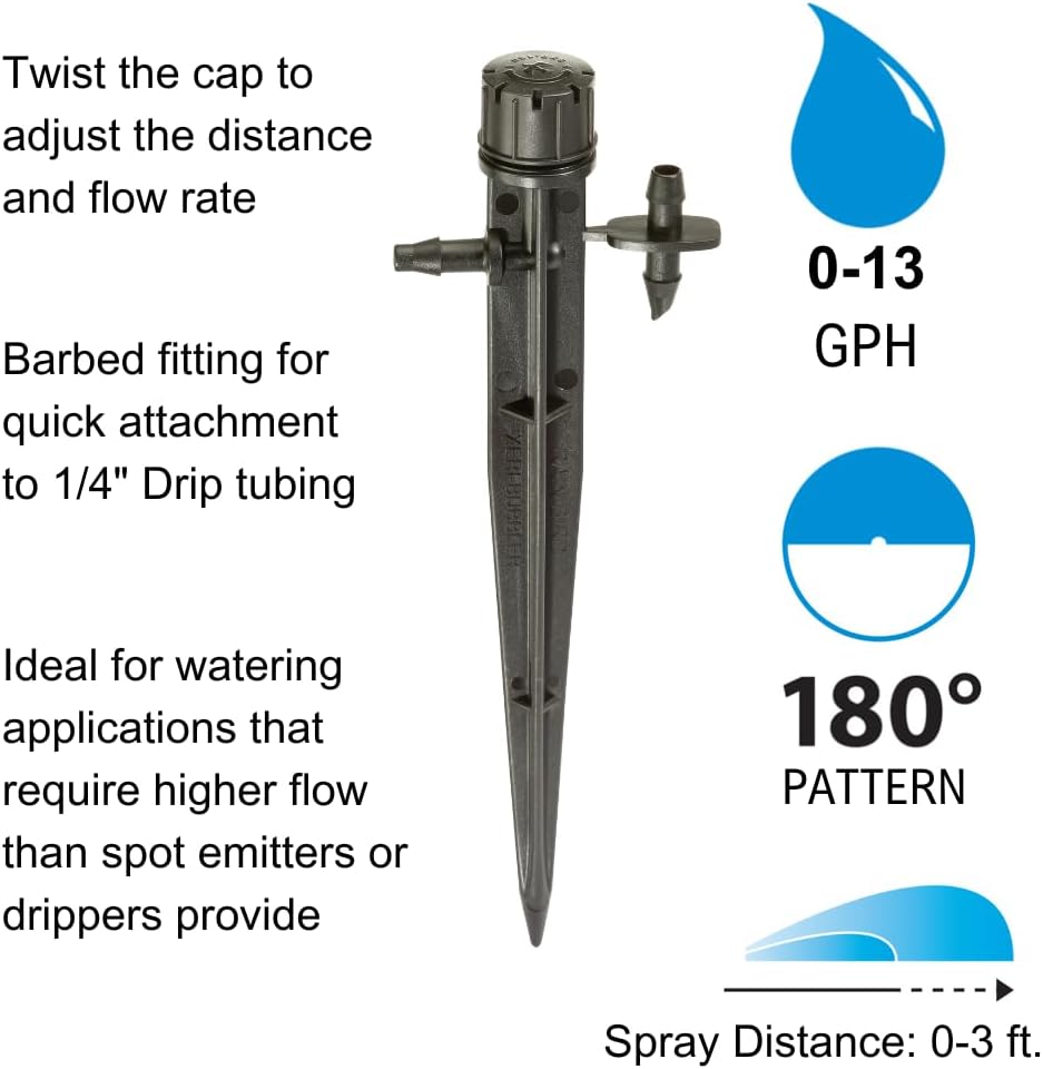 MBF4PKS Drip Micro-Bubbler, Full Circle, 4-Pack
