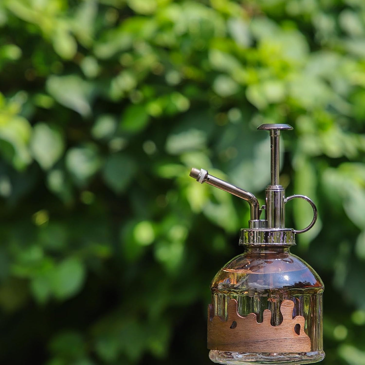 Glass Plant Mister Spray Bottle, Purple Small Watering Can 6.7 oz