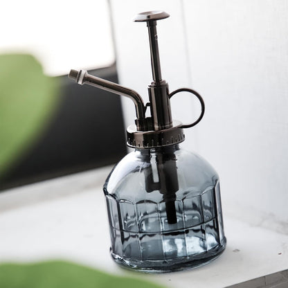 Glass Plant Mister Spray Bottle, Purple Small Watering Can 6.7 oz