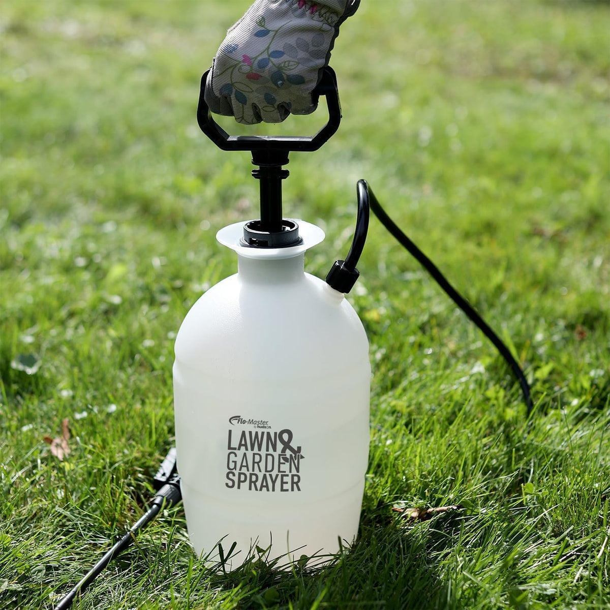 Flo-Master by Hudson 24101 1 Gallon Lawn and Garden Tank Sprayer, Translucent