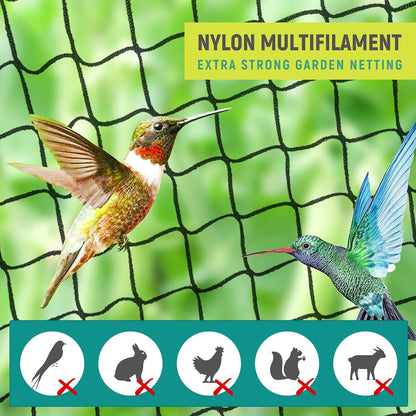 Heavy Duty Bird Netting - 35FT*35FT 1” Mesh UV Resistant