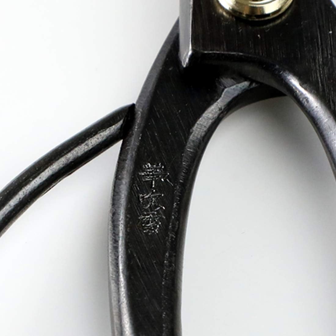 Wazakura Satsuki Bonsai Scissors, Made in Japan 7 inch (180 mm), Japanese Bonsai Garden Tools, Hasami Pruning Shears - Satsuki Style, Black