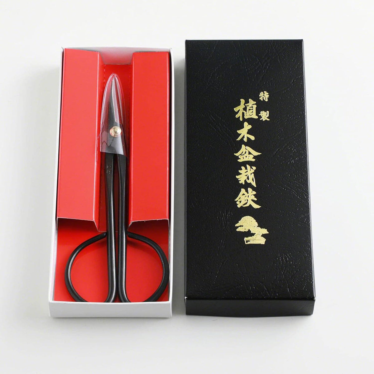 Wazakura Satsuki Bonsai Scissors, Made in Japan 7 inch (180 mm), Japanese Bonsai Garden Tools, Hasami Pruning Shears - Satsuki Style, Black