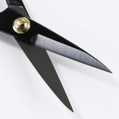 Wazakura Satsuki Bonsai Scissors, Made in Japan 7 inch (180 mm), Japanese Bonsai Garden Tools, Hasami Pruning Shears - Satsuki Style, Black