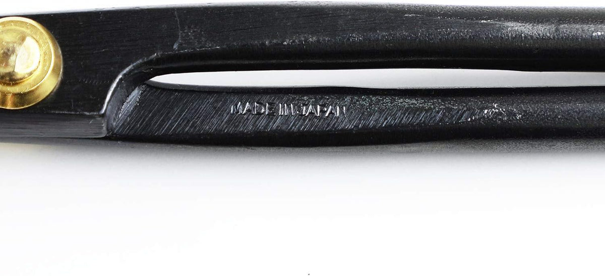 Wazakura Satsuki Bonsai Scissors, Made in Japan 7 inch (180 mm), Japanese Bonsai Garden Tools, Hasami Pruning Shears - Satsuki Style, Black