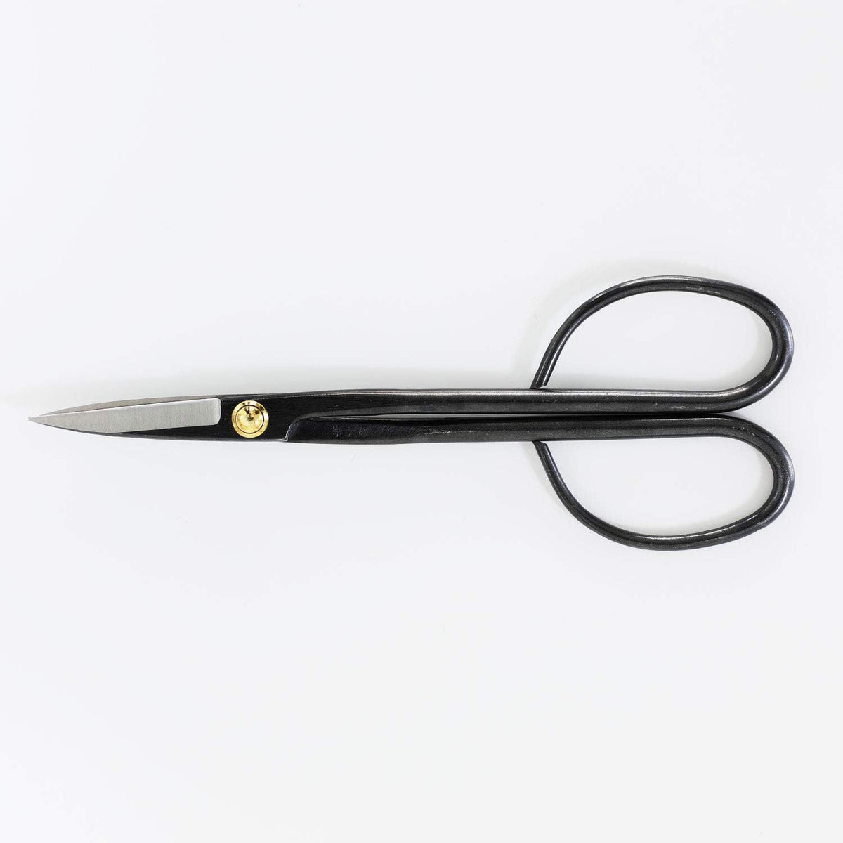 Wazakura Satsuki Bonsai Scissors, Made in Japan 7 inch (180 mm), Japanese Bonsai Garden Tools, Hasami Pruning Shears - Satsuki Style, Black