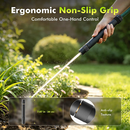 Metal Garden Hose Nozzle Heavy Duty, Water Hose Nozzle for Outdoor
