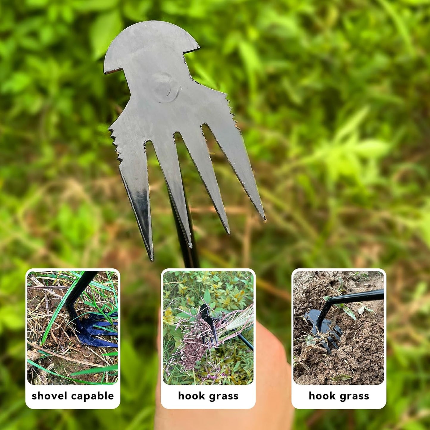 Weed Puller Tool,Portable Garden Hand Tool for Weed Removal