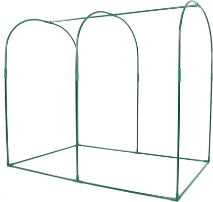 Poray Large Tunnel 73''x37''x61''Plant Netting Cover,5FT Tall Crop Cage Tomato Netting,Pest Guard Cover for Vegetables &Fruits,Durable Gardening Net for Plant and Animal