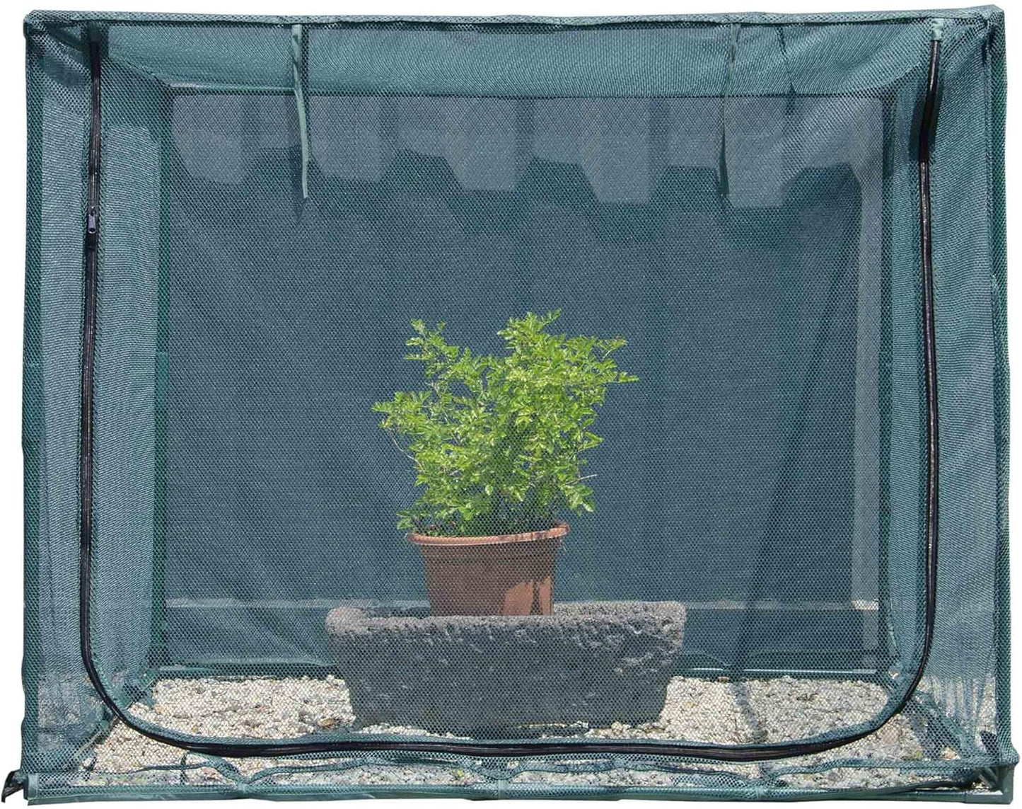 Poray Large Tunnel 73''x37''x61''Plant Netting Cover,5FT Tall Crop Cage Tomato Netting,Pest Guard Cover for Vegetables &Fruits,Durable Gardening Net for Plant and Animal