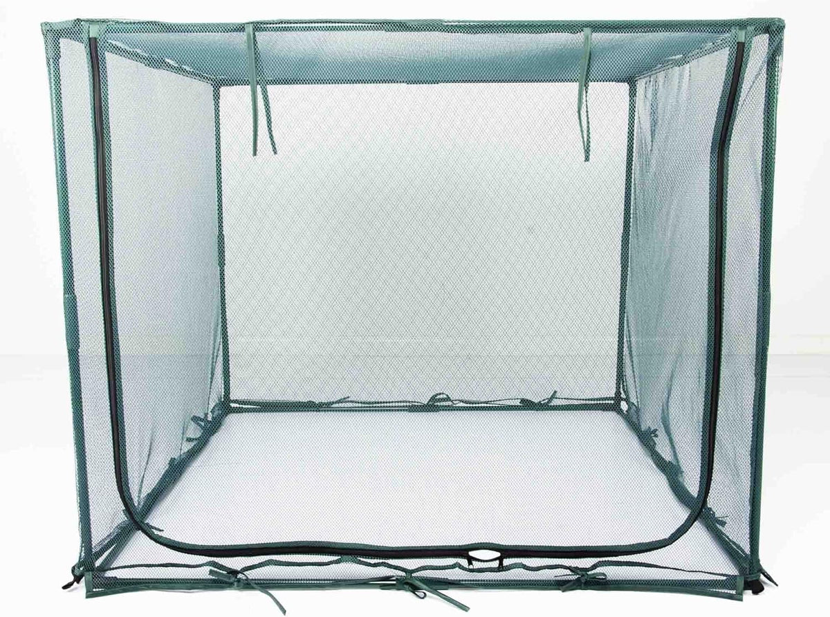 Poray Large Tunnel 73''x37''x61''Plant Netting Cover,5FT Tall Crop Cage Tomato Netting,Pest Guard Cover for Vegetables &Fruits,Durable Gardening Net for Plant and Animal